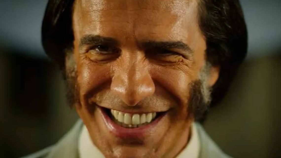 Actor Leonardo Sbaraglia plays former president Carlos Menem in the latest Amazon Prime Video series 'Menem.'