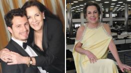 Mónica Gonzaga y su hijo Adriano Sessa