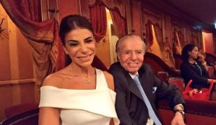 Zulemita y Carlos Menem