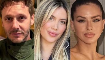Benjamín Vicuña, Wanda Nara y La China Suárez