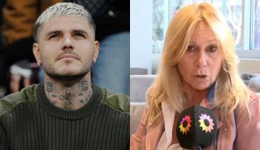 Mauro Icardi y Ana Rosenfeld