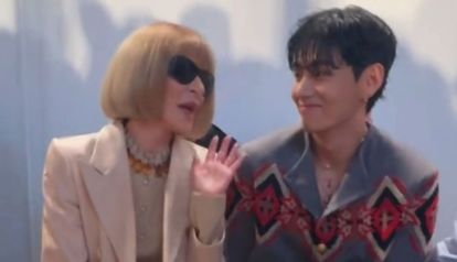 Anna Wintour y Kim Taehyung