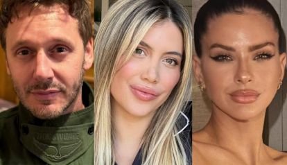 Benjamín Vicuña, Wanda Nara y La China Suárez