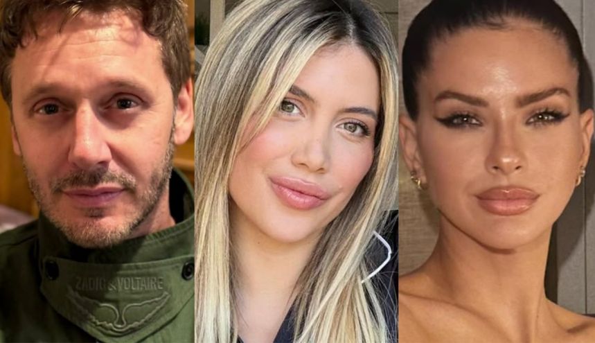 Benjamín Vicuña, Wanda Nara y La China Suárez