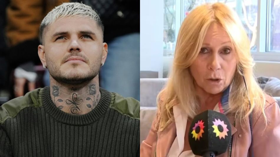 Mauro Icardi y Ana Rosenfeld