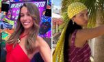 Adiós a los vestidos claros: Pampita y Zaira Nara imponen la nueva tendencia y adelantan el regreso de los tonos intensos