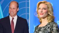 Príncipe William y Cate Blanchett