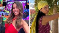 Adiós a los vestidos claros: Pampita y Zaira Nara imponen la nueva tendencia y adelantan el regreso de los tonos intensos