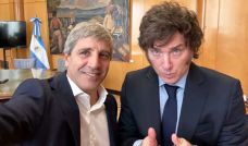 Milei y Caputo