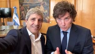 Milei y Caputo