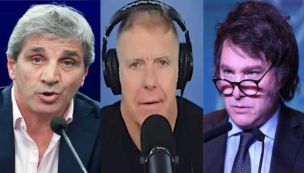 Caputo, Fantino y Milei 20250710