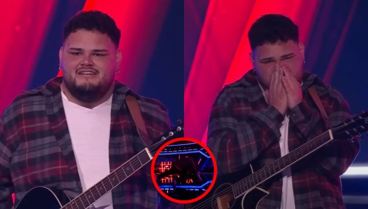 El insólito blooper de un participante de La Voz Argentina: se cayó antes de cantar, pero se clasificó a la siguiente ronda