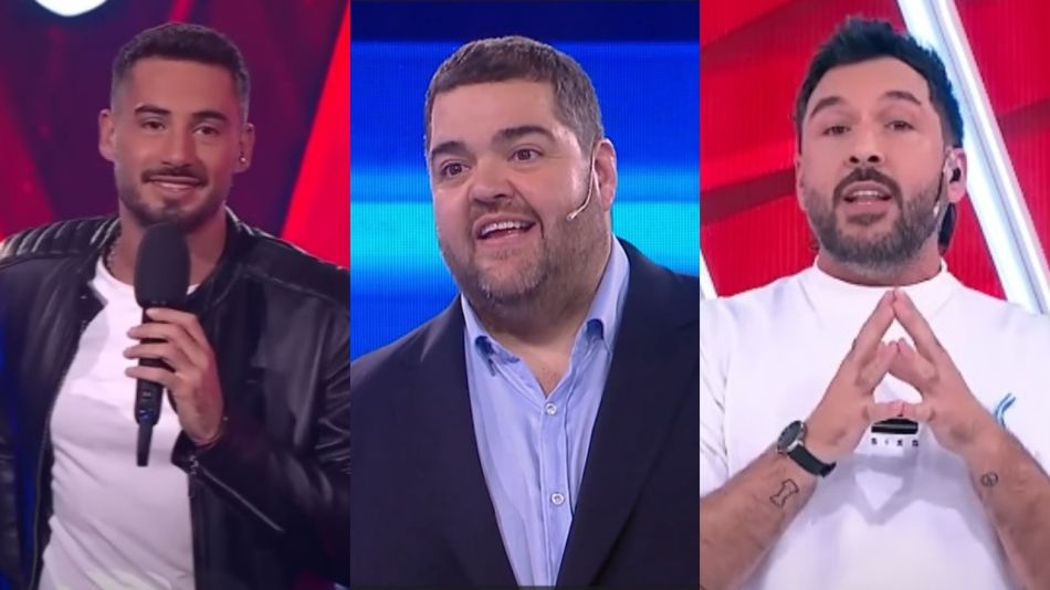 Nico Occhiato, Darío Barassi y Pepe Ochoa
