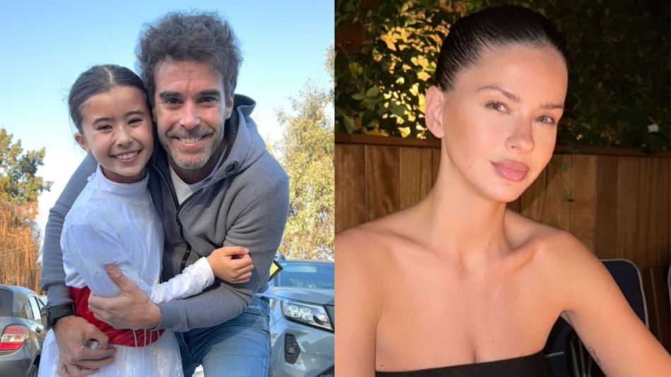 Nicolás Cabré, La China Suárez y su hija Rufina