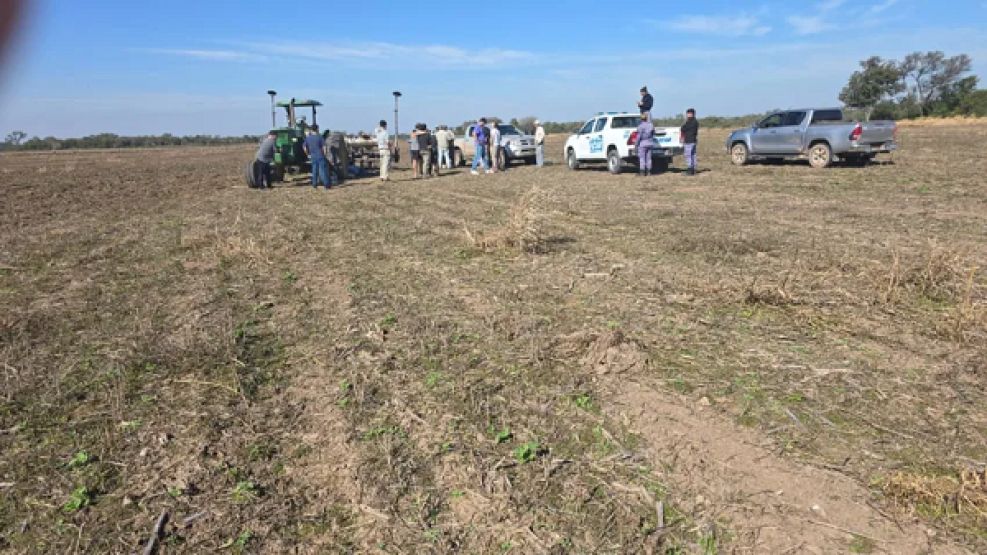 El campo de Bajo Hondo donde murió la mujer