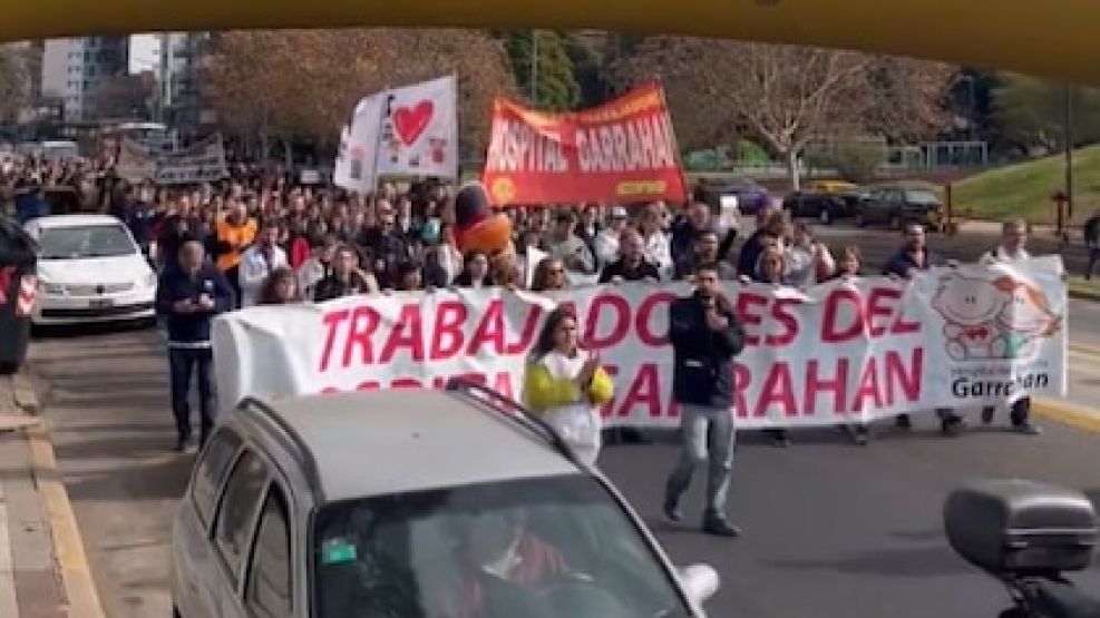 El Garraham volvio a parar 24 horas 