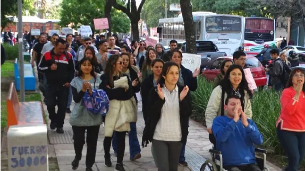 Movilización en Resistencia