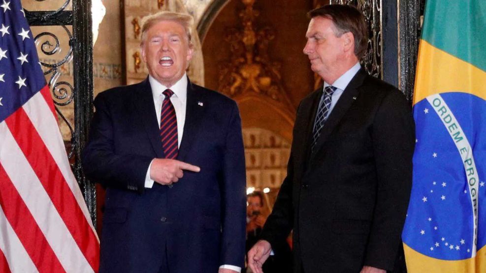 Trump con Jair Bolsonaro 20250710