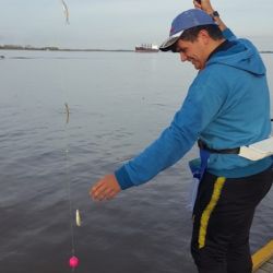  Uno de los muelles más icónicos para ésta práctica es el anexo Guazú de la Asociación Argentina de Pesca.