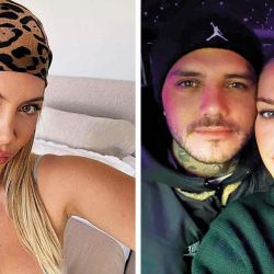 Wanda Nara, La China Suarez y Mauro Icardi | Foto:CEDOC