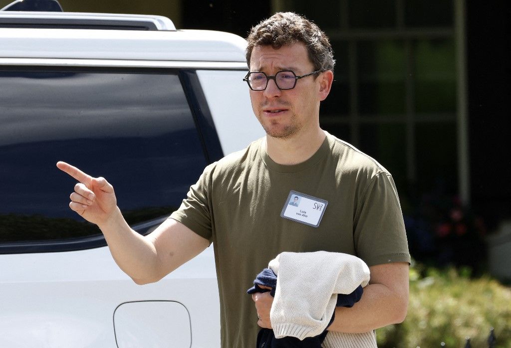 El cofundador de Duolingo, Luis von Ahn, en Sun valley 2025.