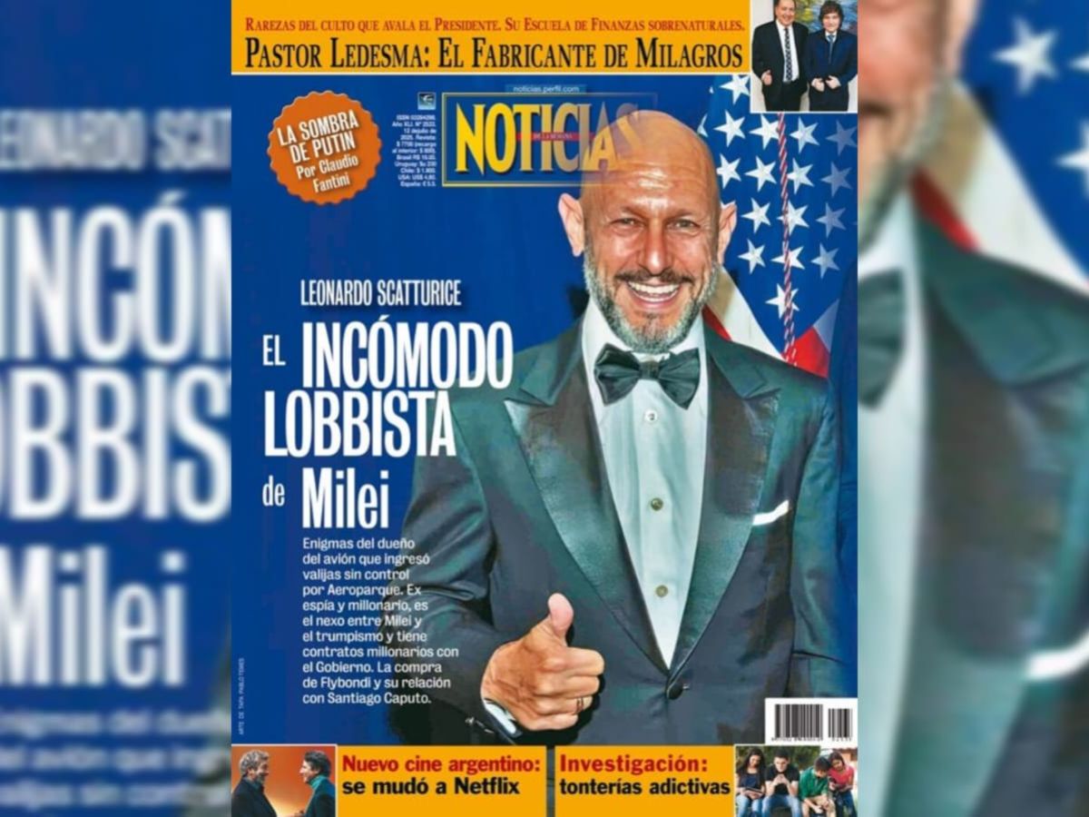 Leonardo Scatturice: el incómodo lobbista de Milei