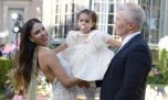 El tierno look de Sarah Burlando, la hija de Barby Franco, para un paseo con su padre: estilo romántico y con volados