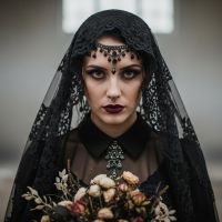 Novias oscuras y quinceañeras en rebeldía: el gótico invade los rituales tradicionales