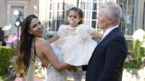 El tierno look de Sarah Burlando, la hija de Barby Franco, para un paseo con su padre: estilo romántico y con volados