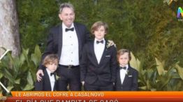 Daniel Casalnovo y los hijos de Pampita 