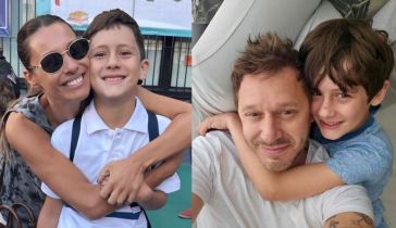 Pampita, Benjamin Vicuña y Benicio Vicuña