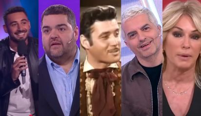 Nico Occhiato, Darío Barassi, El Zorro, Ángel de Brito y Yanina Latorre
