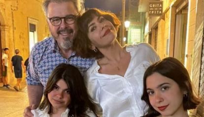 Donato de Santis y familia