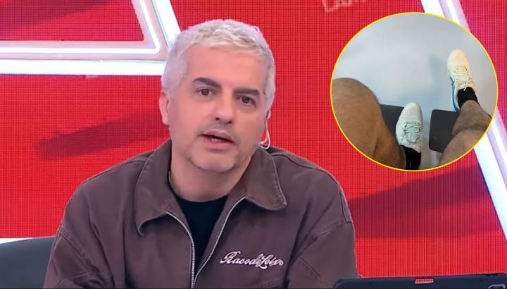 Ángel de Brito publicó un video desde la clínica tras su accidente: "Así terminó el partido"
