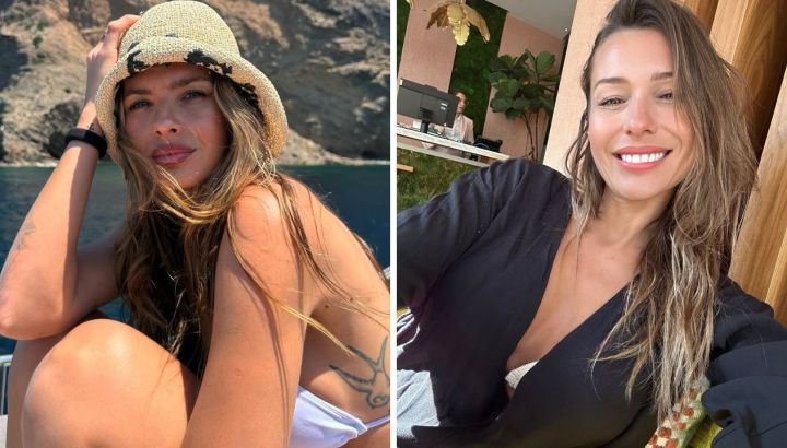 La China Suárez y Pampita posaron con el traje de baño clásico pero reversionado y adelantaron la tendencia de la temporada