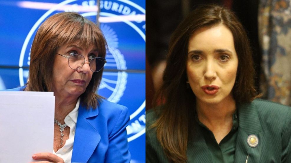 20250711 Patricia Bullrich y Victoria Villarruel