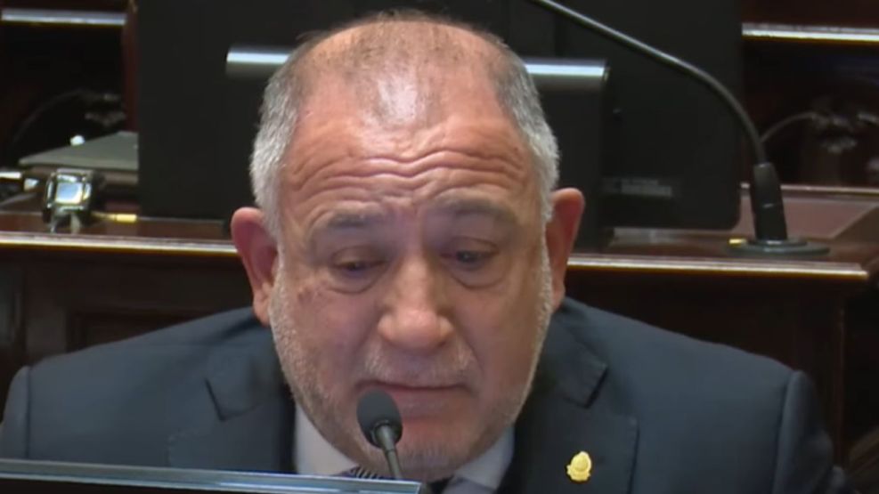 Luis Juez emocionado x discapacidad
