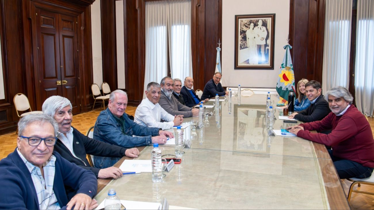 Reunión Kicillof-CGT