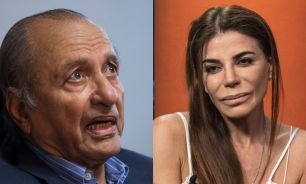 Eduardo Menem y su sobrina Zulemita Menem