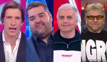 Iván de Pineda, Darío Barassi, Ángel de Brito y Beto Casella