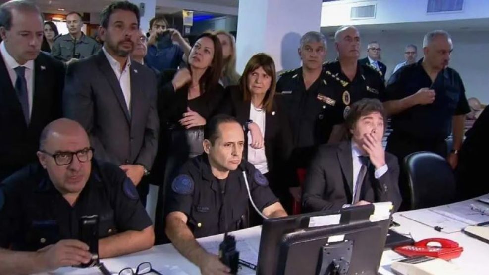 12-7-2025-Milei y Bullrich operativo 