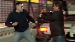 Pelea en avenida Juan B. Justo