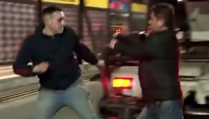 Pelea en avenida Juan B. Justo
