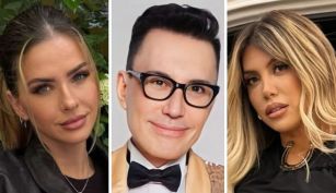 China Suárez, Marcelo Polino, Wanda Nara