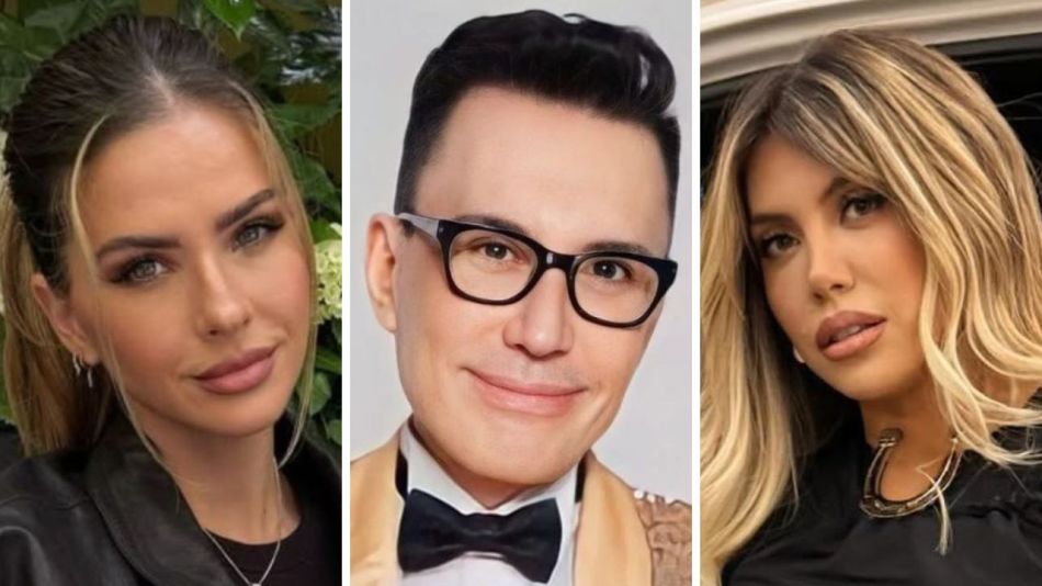 China Suárez, Marcelo Polino, Wanda Nara