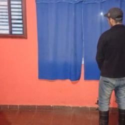 El cazador furtivo quedó detenido.
