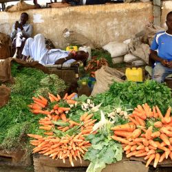 Imagen de un mercado, en Omdurman, en el norte de la capital sudanesa de Jartum. | Foto:Xinhua/Mohamed Khidir
