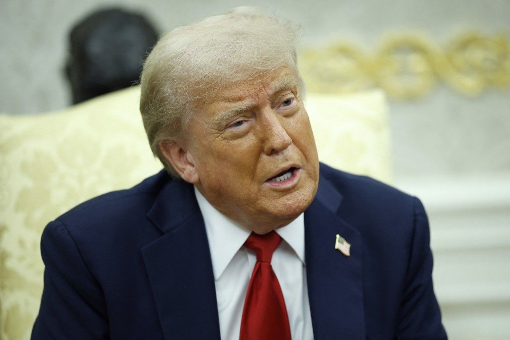 Donald Trump en el Salón Oval