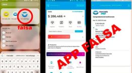 App falsa de Mercado Pago