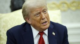 Donald Trump en el Salón Oval